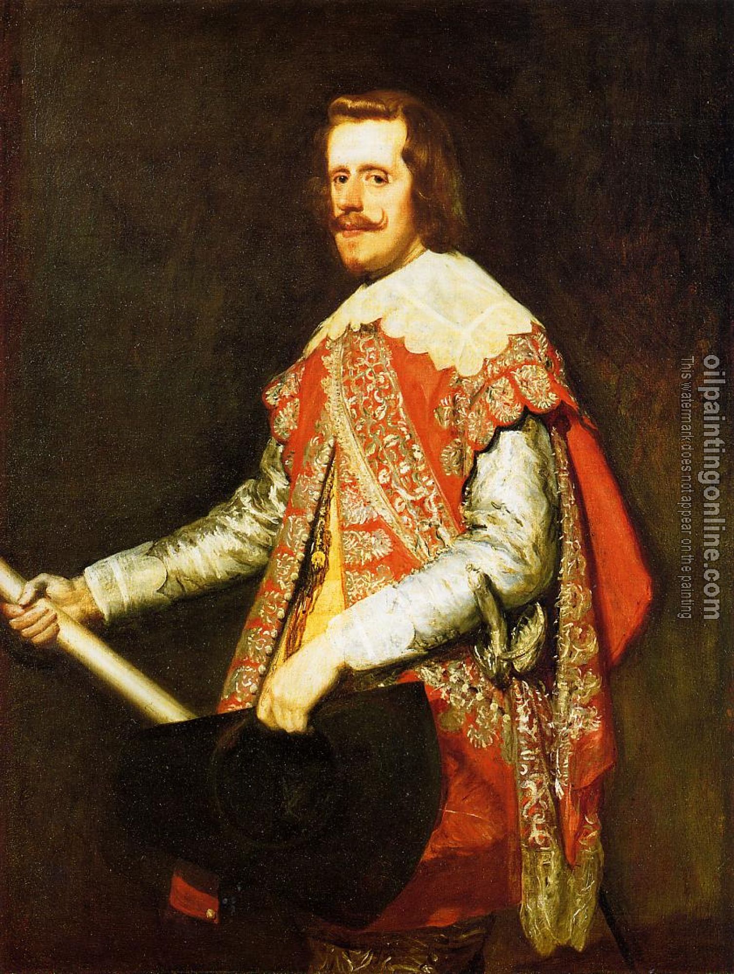 Velazquez, Diego Rodriguez de Silva - Philip IV at Fraga